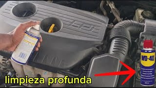 Rociar WD40 al motor de tu vehiculo y te sorprendera los resultado [upl. by Ahsienad601]