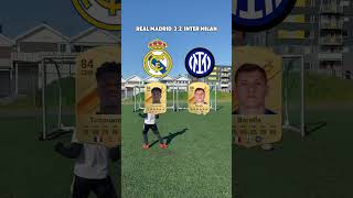 Real Madrid vs Inter Milan  Who is better inter calhanoglu mbappe vinicius realmadrid [upl. by Aicilihp998]