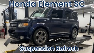 200000 mile Honda Element SC  Suspension Refresh [upl. by Enyala]