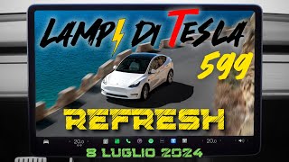 Prototipo Model Y Juniper Caricatore mobile a pagamento Cybertruck V2H⚡️Lampi di Tesla 599 [upl. by Iek]