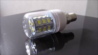 E14 LED Bulb Cool White 6500K Tested led light [upl. by Annam]