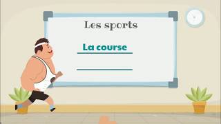 Les sports  The sports  Level 2  French Dictation [upl. by Edia]