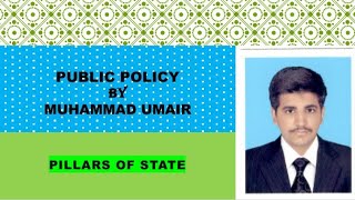 Pillars of State  Organs of Government  Legislature Judiciary and Executive  By Muhammad Umair [upl. by Leoni]