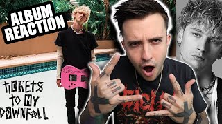 ALBUM REACTION Machine Gun Kelly  Tickets To My Downfall [upl. by Rubens]