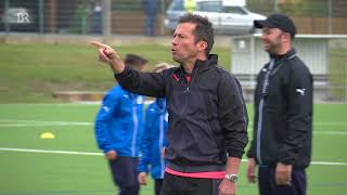 Lothar Matthäus trainiert Nachwuchs in Herzogenaurach  BR24 [upl. by Kearney]