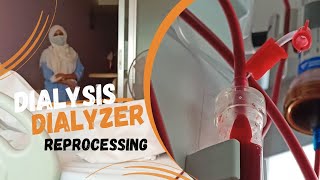 Reprocessing Of Dialyzer। dialysis reprocessing।kidney dialysis।New Video। Dr NK BD [upl. by Hammock]