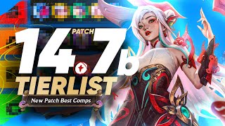 Best Comps Tier List for Patch 147b  TFT Guide [upl. by Ecnadnac]