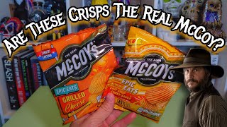 Is It Any Good  The Real McCoys Grilled Cheese amp Chip Shop Curry Sauce Crisps Reviews [upl. by Lorri261]