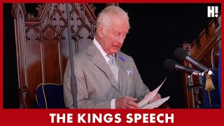 King Charles delivers HEARTFELT speech in Guernsey  HELLO [upl. by Eillil286]