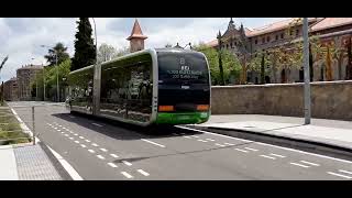 Autobus Eléctrico de Vitoria  BEI Irizar ie tram N°149 en la linea B [upl. by Heuser]