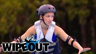 Beauties Vs Geeks Sweep  Wipeout HD [upl. by Adelind]