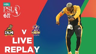 LIVE REPLAY – Peshawar Zalmi vs Quetta Gladiators  2nd Innings  Match 19  HBL PSL 6 [upl. by Oijile]