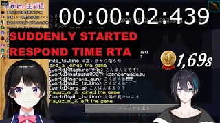 Vtuber Nijisanji Suddenly Started Respond Time RTA English Subtitle [upl. by Mike136]