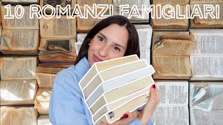 10 ROMANZI FAMIGLIARI tra i miei preferiti in assoluto [upl. by Dianna648]