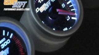 GlowShift  Tinted Series Automotive Gauges [upl. by Trstram]