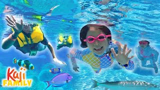 Emma amp Kates Epic Waterpark Adventure  Best Family Fun [upl. by Leinod]