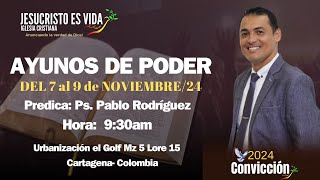 2ndo día de Ayuno de poder EN VIVO 08Nov2024  IC Jesucristo es Vida [upl. by Vacla]