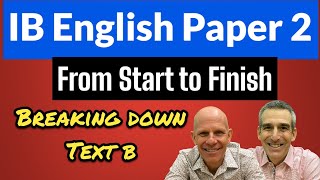 IB English A Paper 2 Start to Finish Video 3 [upl. by Annovad12]