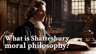 What is Shaftesbury moral philosophy  Philosophy [upl. by Emee]