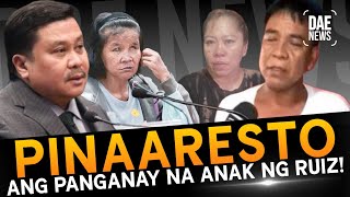 Pinaaresto ni Sen Estrada ang Panganay na Anak ng Pamilya Ruiz na maaaring nanakit rin sa Kasambahay [upl. by Eixor]