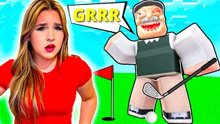 SENFUIR DE CET HORRIBLE GOLF dans ROBLOX   Escape The Golf Course Obby [upl. by Undis220]