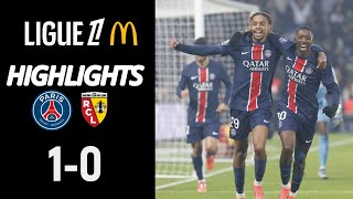 PSG RC Lens 10 Résumé Ligue 1 20242025 psg lens [upl. by Nosnah]