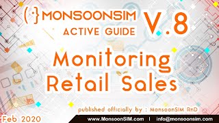 MonsoonSIM V8  Monitoring Retail Sales [upl. by Anihs]