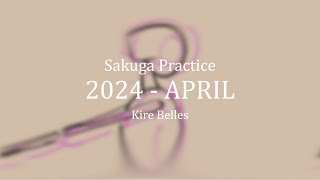 Sakuga practice  April 2024 [upl. by Nitas]