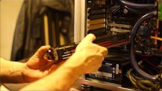 Sapphire AMD HD 6970 Installation and Setup [upl. by Dnalyar]