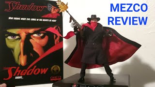 The Shadow Mezco One12 Scale Action Figure Toy Review [upl. by Idnod]