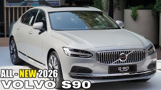 2026 VOLVO S90  New Upgrades Interior amp Specs [upl. by Sonnnie]