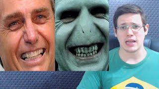 Bolsomort Na Globonews Jair Bolsonaro chamase quot1° LUGARquot [upl. by Mountfort]