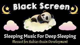 Peaceful Sleep In 3 Minutes with Relaxing Baby Sleep Music 💤 Increase Deep Sleep BLack Screen [upl. by Tamah]