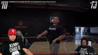 MARCELAS HOWARD WAS CLOWNING ME BRUH  2v2 Basketball Reaction [upl. by Eillam]