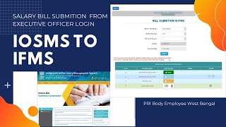 IOSMS  Salary Bill Generation for Panchayat Samiti Executive Officer Login West Bengal ROPA 2019 [upl. by Aivin]