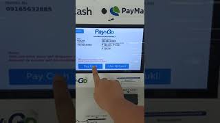 Gcash Cash in using Pay amp Go  Robinson Supermarket [upl. by Sufur248]