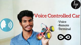 Voice Controlled Car using Arduino UNO  Hobby projects [upl. by Alle733]