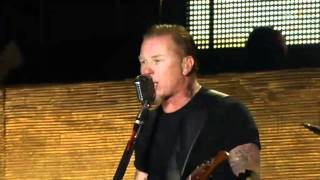 The Big 4  Metallica  Enter Sandman Live Sweden July 3 2011 HD [upl. by Ehling]