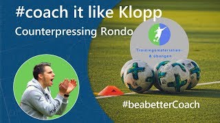 Perfektes Gegenpressing  Coach it like Klopp [upl. by Claudell]