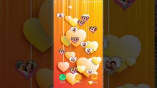 Love Heart Slideshow Live Wallpaper [upl. by Johnnie]