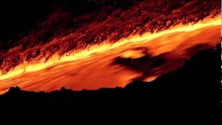 Spectacular raging lava rivers decimate forests lone resident flown out  at Royal Gardens Hawaii [upl. by Leaj]