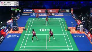 TanMuralitharan  MAS  Vs IwanagaNakanishi  JPN   QF  WD  Denmark Open 2024 [upl. by Frey]