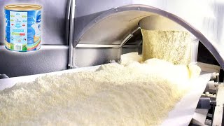 How Milk Powder is Made  Modern Milk Powder Processing Plant  Food Factory 🥛 [upl. by Sedecrem131]