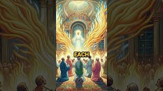 Tongues of Fire The Amazing Pentecost Story gospel bible jesus god christ shorts [upl. by Rebmaed]