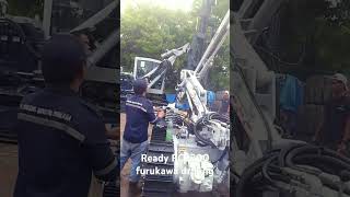 Pre delevery PCR 200 furukawa rock drill [upl. by Berga]