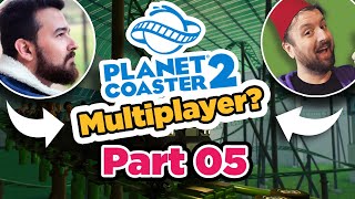 Building an indoor Coaster in Planet Coaster 2 Multiplayer Part 05 [upl. by Patsy]