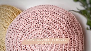 Almohadones tejidos a crochet 1era parte [upl. by Hubsher]