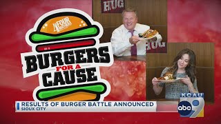 Results Of Burger Battle Announced [upl. by Ecirbaf]