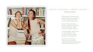 Les Frangines – Aimons toujours  Aimons encore  Lyrics video [upl. by Bixler]