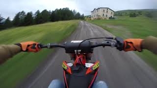 KTM SX 125 OFF ROAD TEST [upl. by Hellene]